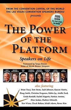 portada the power of the platform: speakers on life (en Inglés)