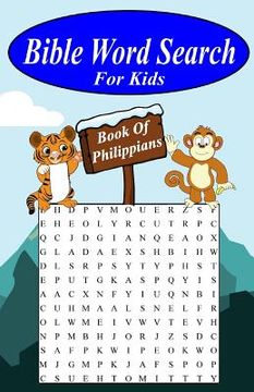 portada Bible Word Search For Kids: The Book of Philippians (en Inglés)