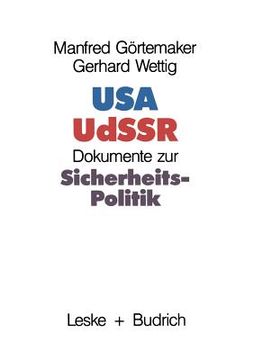 portada USA -- Udssr: Dokumente Zur Sicherheitspolitik