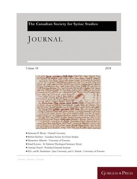 portada Journal of the Canadian Society for Syriac Studies 18 (en Inglés)