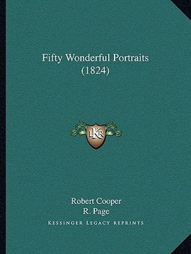 portada fifty wonderful portraits (1824)