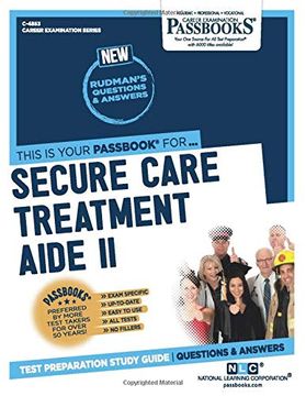 portada Secure Care Treatment Aide ii (en Inglés)