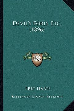 portada devil's ford, etc. (1896) (en Inglés)