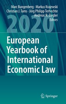 portada European Yearbook of International Economic Law 2020 (in English)