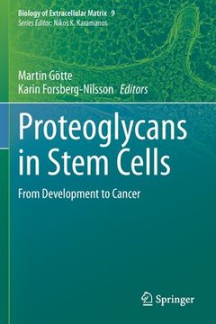 portada Proteoglycans in Stem Cells: From Development to Cancer (en Inglés)