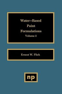portada water-based paint formulations, vol. 3 (en Inglés)