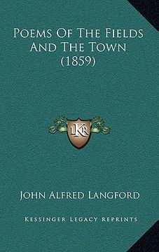portada poems of the fields and the town (1859) (en Inglés)