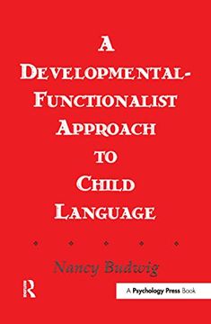 portada A Developmental-Functionalist Approach to Child Language (en Inglés)