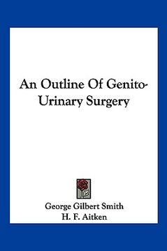 portada an outline of genito-urinary surgery (en Inglés)