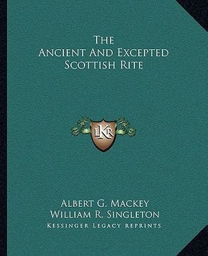 portada the ancient and excepted scottish rite