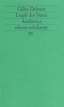 portada Logik des Sinns (Edition Suhrkamp) (in German)