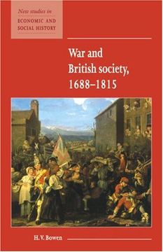 portada War and British Society 1688 1815 (New Studies in Economic and Social History) (en Inglés)