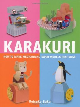 portada karakuri,how to make mechanical paper models that move (en Inglés)