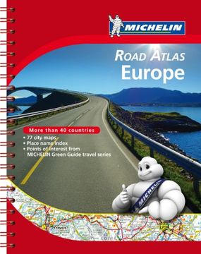 portada Michelin Road Atlas Europe (en Inglés)