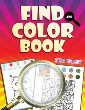 portada Find And Color Book (en Inglés)