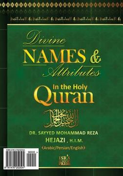 portada Divine Names and Attributes in the Holy Quran: Definition, Explanation, and Concise Interpretation of Asmaaullah al-Husnaa (en Inglés)