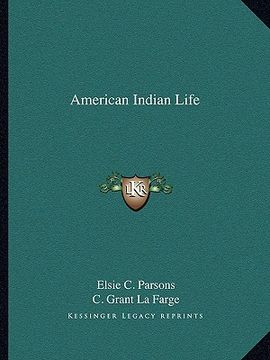 portada american indian life (en Inglés)