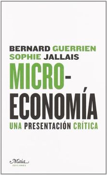 portada Microeconomia una Presentacion Critica (in Spanish)