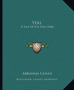 portada yekl: a tale of the new york (en Inglés)