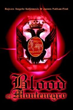 portada blood of montenegro (en Inglés)