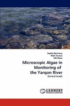 portada microscopic algae in monitoring of the yarqon river (en Inglés)