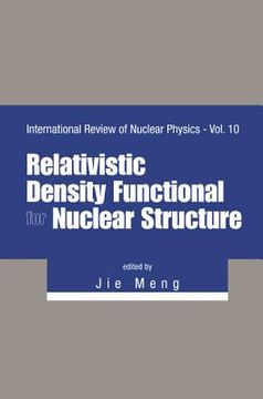 portada Relativistic Density Functional for Nuclear Structure (en Inglés)