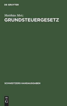 portada Grundsteuergesetz (German Edition) [Hardcover ] (en Alemán)