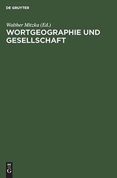 portada Wortgeographie und Gesellschaft (en Alemán)
