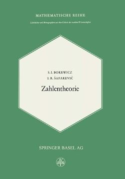 portada Zahlentheorie (Lehrbücher und Monographien aus dem Gebiete der exakten Wissenschaften) (German Edition)