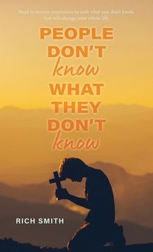 portada People Don't Know What They don't Know (en Inglés)