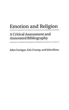 portada Emotion and Religion: A Critical Assessment and Annotated Bibliography (en Inglés)