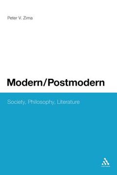 portada modern/postmodern: society, philosophy, literature (en Inglés)