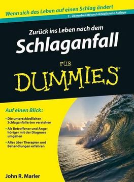 portada Zurück ins Leben Nach dem Schlaganfall für Dummies (en Alemán)