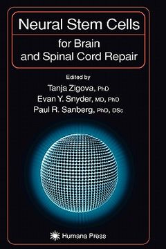 portada neural stem cells for brain and spinal cord repair (in English)