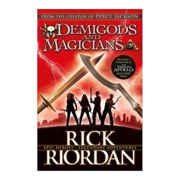 portada Demigods and Magicians: Three Stories From the World of Percy Jackson and the Kane Chronicles (en Inglés)
