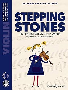 portada Stepping Stones - With Piano Accompaniment - 26 Pieces for Violin Players - Recueil + Enregistremen (Violon) (en Inglés)