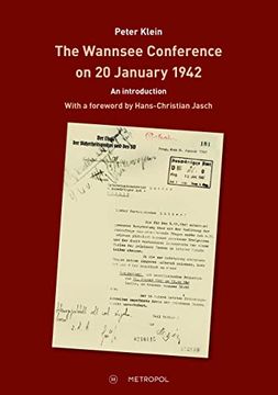 portada The Wannsee Conference on 20 January 1942 (en Inglés)