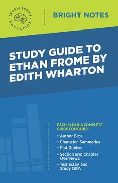 portada Study Guide to Ethan Frome by Edith Wharton (in English)