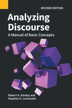 portada Analyzing Discourse, Revised Edition: A Manual of Basic Concepts (en Inglés)