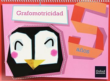 portada Grafomotricidad 5 Años. Cuaderno de Ejercicios (Graf Infantil 5 Años) - 9788467384338 (in Spanish)