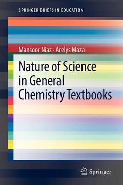 portada nature of science in general chemistry textbooks (en Inglés)