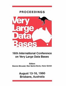 portada proceedings 1990 vldb conference: 16th international conference on very large data bases (in English)
