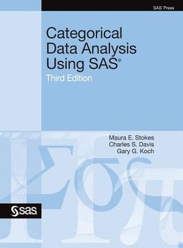 portada Categorical Data Analysis Using Sas, Third Edition 