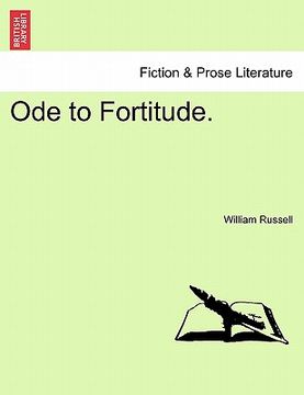 portada ode to fortitude. (in English)