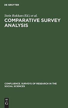 portada Comparative Survey Analysis (Confluence. Surveys of Research in the Social Sciences) 