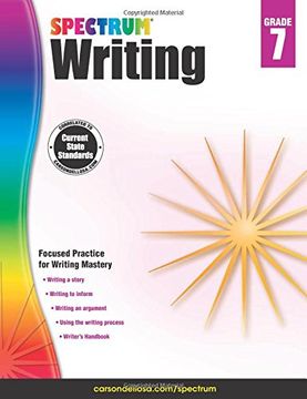 portada Spectrum Writing, Grade 7 (en Inglés)