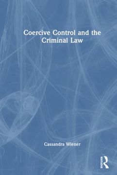 portada Coercive Control and the Criminal law (en Inglés)