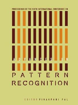 portada Advances in Pattern Recognition - Proceedings of the 6th International Conference (en Inglés)