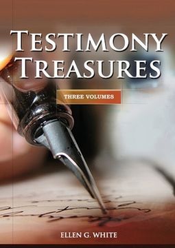 portada Testimony Treasures 3 Volumes in 1: country living counsels, final time events explained, the three angels message, adventist home counsels and messag (in English)
