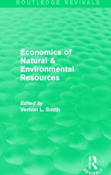 portada economics of natural & environmental resources (routledge revivals) (en Inglés)